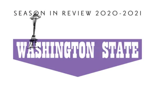 Washington State Banner for Season in Review 2020/21