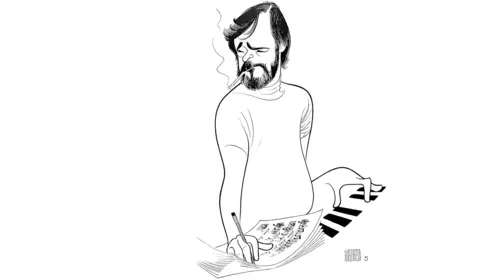 Stephen Sondheim © The Al Hirschfeld Foundation. www.AlHirschfeldFoundation.org